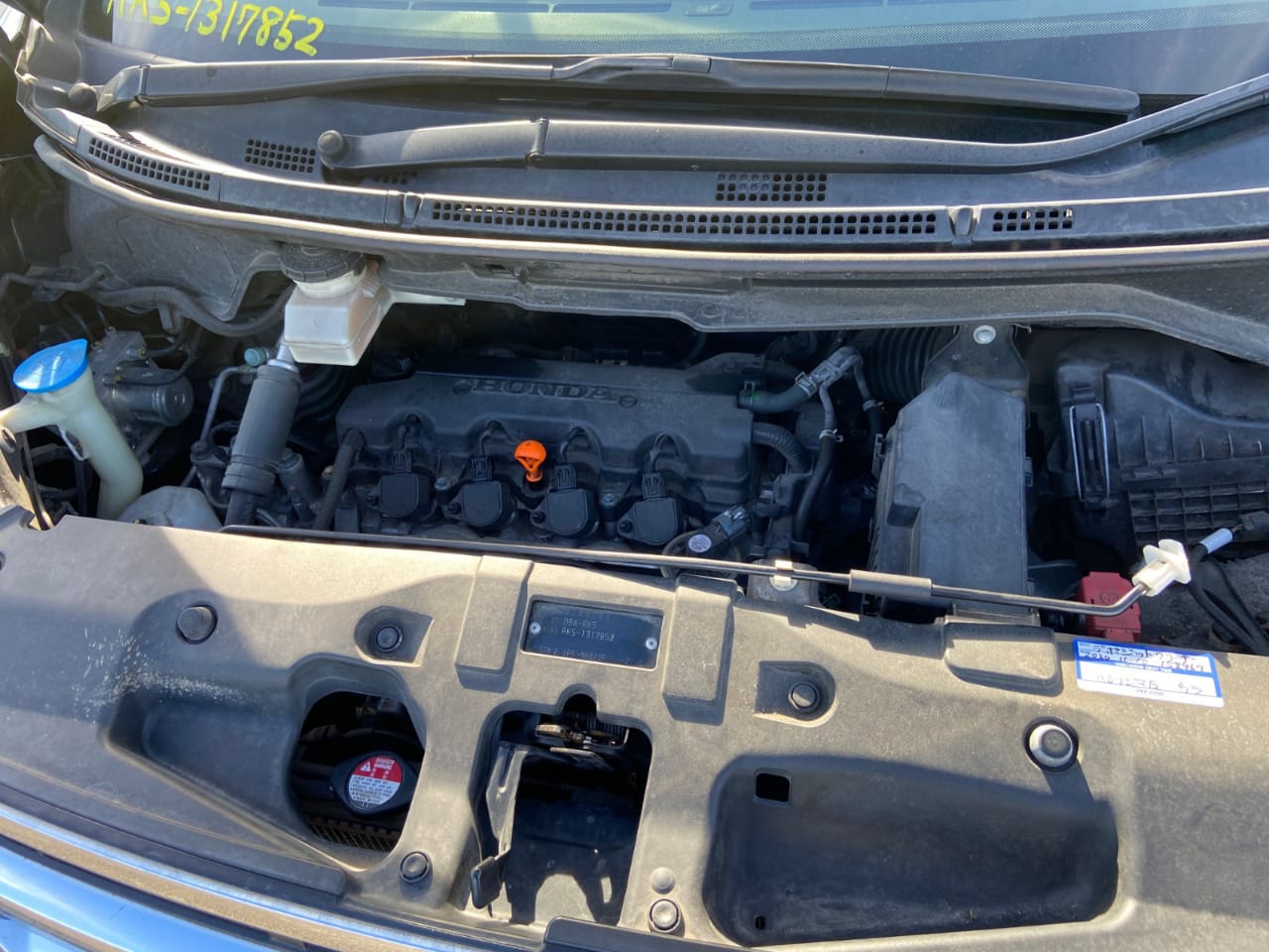 HONDA STEP WAGON 2012 black